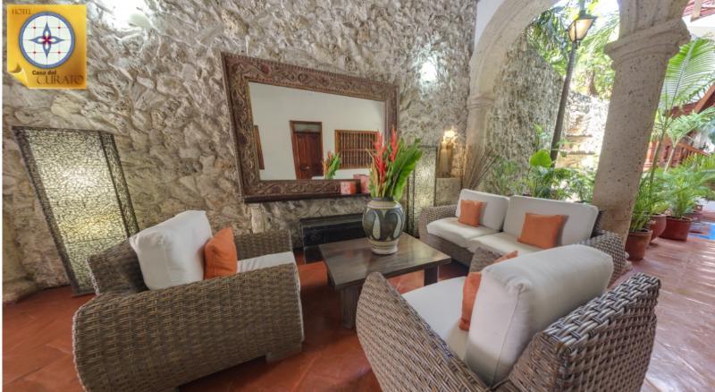 מלון Cartagena Casa Del Curato מראה חיצוני תמונה